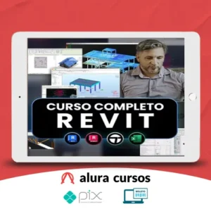 Curso Completo Revit Estrutural, Arquitetura, Robot Estrutural, Elétrica e Hidráulica + Bônus - Gerson Sydor