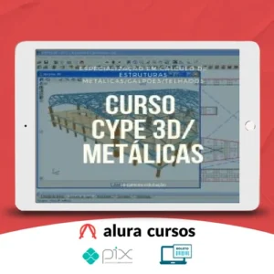 Curso Cype Metálicas 3D - Escola do Software